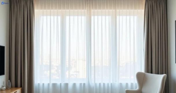 Restored vibrant drapes in yeronga QLD after Matty Curtain Cleaning