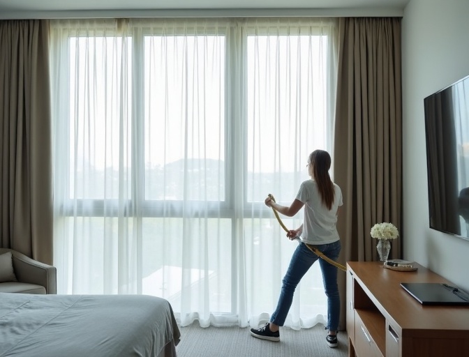 Yeronga Sheer Curtain Cleaning
